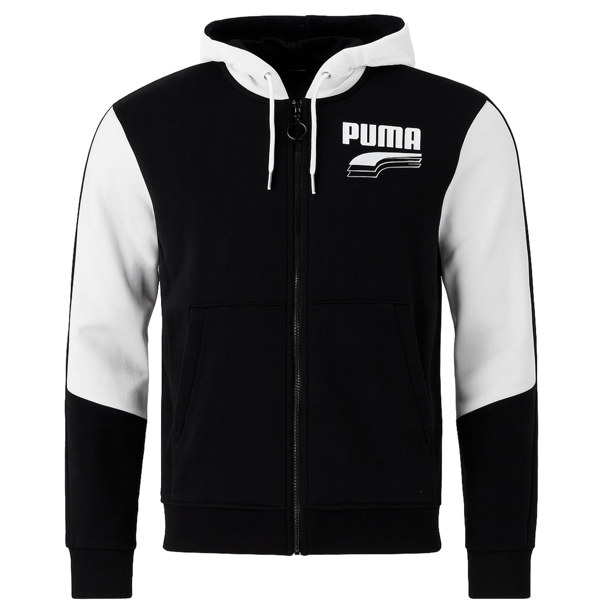 Puma Rebel Mens Black/White Track Jacket