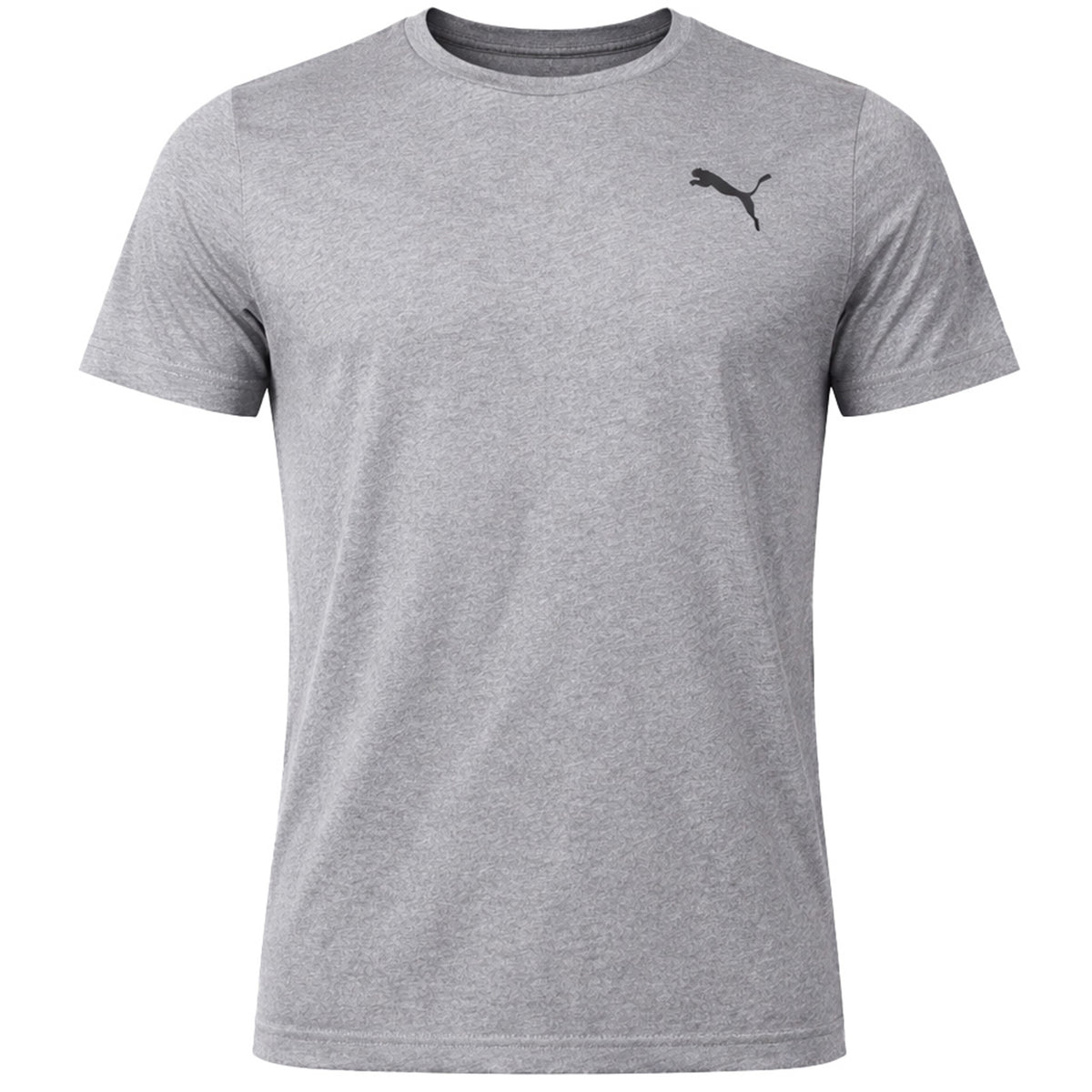 Puma Essential Small Logo Mens Grey T-Shirt