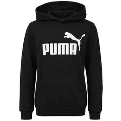 Puma Big Logo Kids Black Hoodie