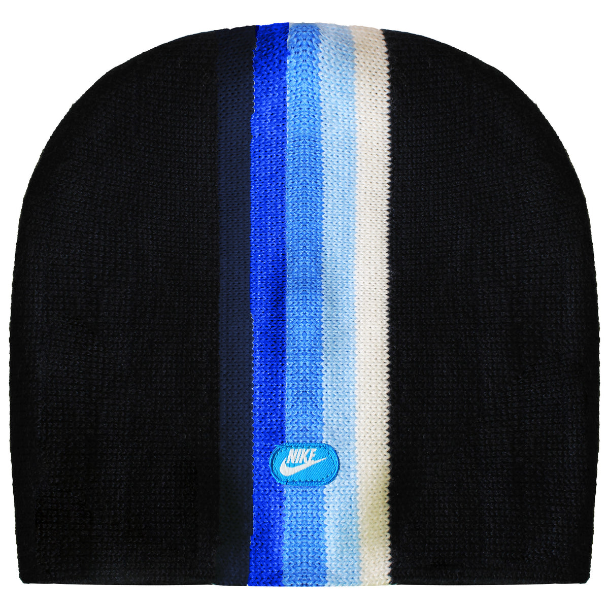 Nike Logo Striped Mens Multicolour Beanie