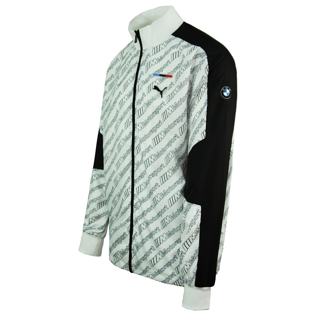 Puma BMW Motorsport Racing MMS Mens White Jacket