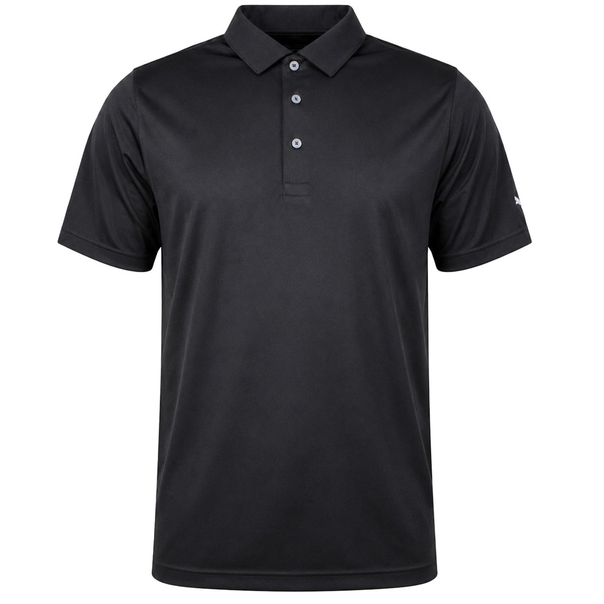 Puma Icon Mens Black Golf Polo Shirt