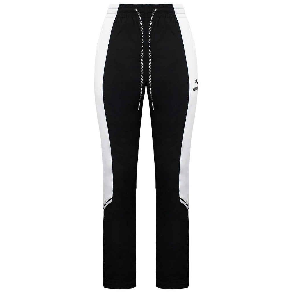 Puma Logo Mens Black/White Track Pants