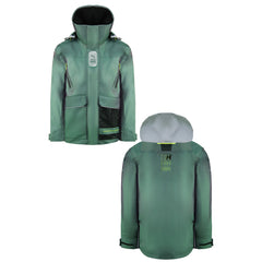 Puma x Helly Hansen Long Sleeve Zip Up Green Mens Hoodie Jacket 598277 94