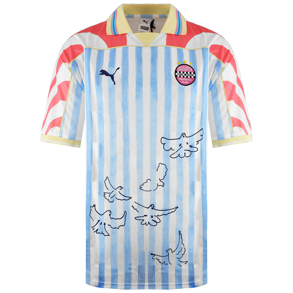 Puma x KidSuper Studios Mens Multicoloured Football Jersey