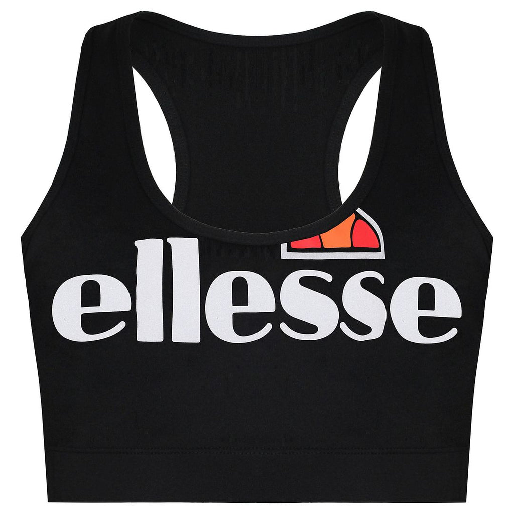 Ellesse Ferrara Womens Black Sports Bra