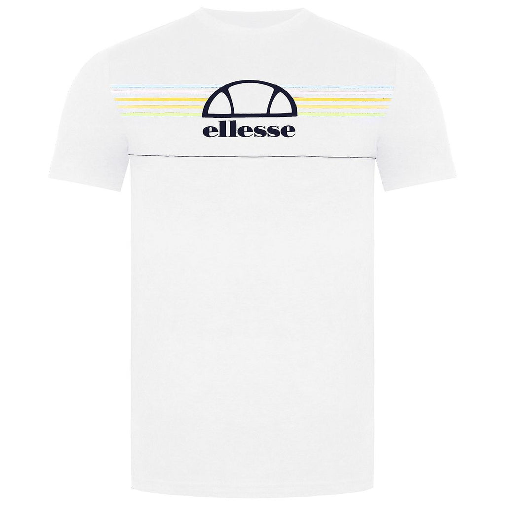 Ellesse Lentamente Mens White T-Shirt