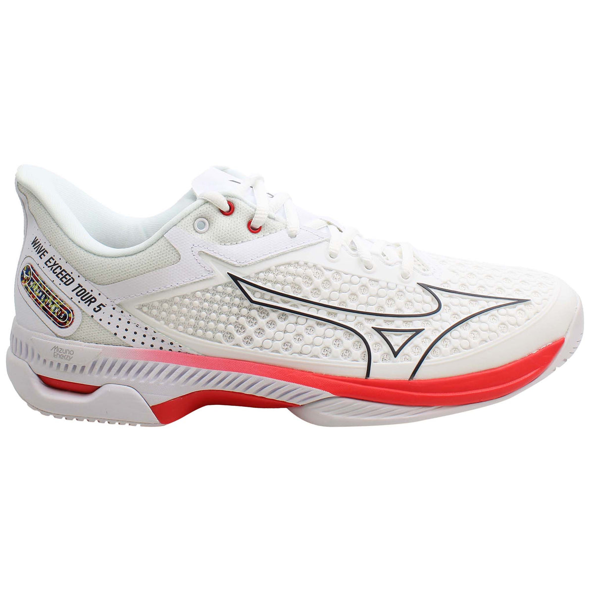 Mizuno Wave Exceed Tour 5 AC Womens White Tennis Shoes