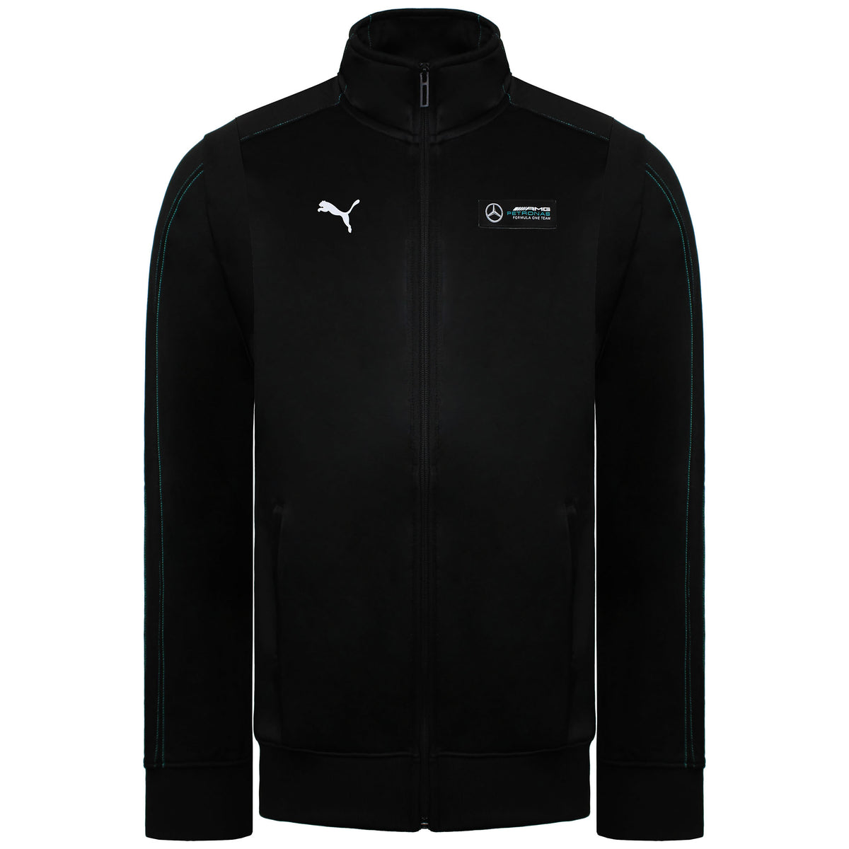 Puma Mercedes-AMG Petronas Mens Black Track Jacket