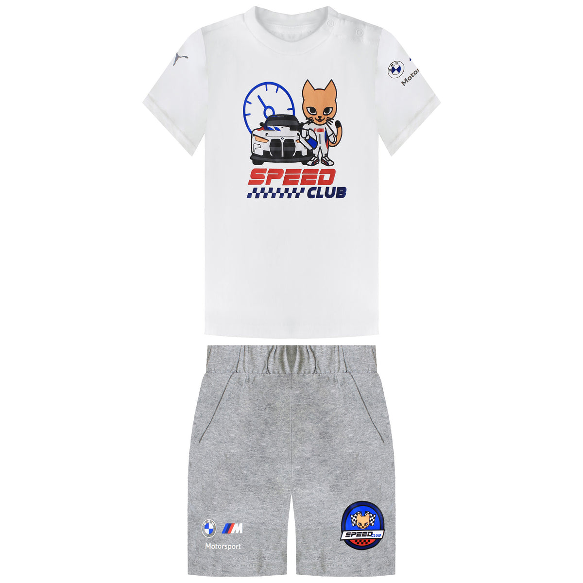 Puma BMW MMW Kids White/Grey Set