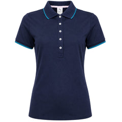 Puma x Arnold Palmer Pique Womens Navy Golf Polo Shirt