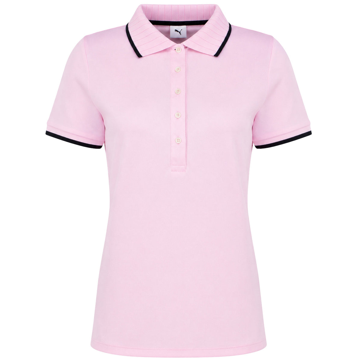 Puma x Arnold Palmer Pique Womens Pink Golf Polo Shirt