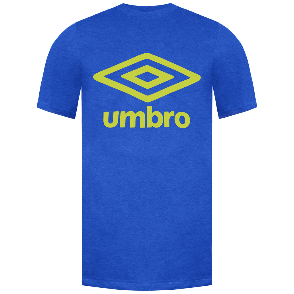 Umbro Large Logo Mens Blue T-Shirt