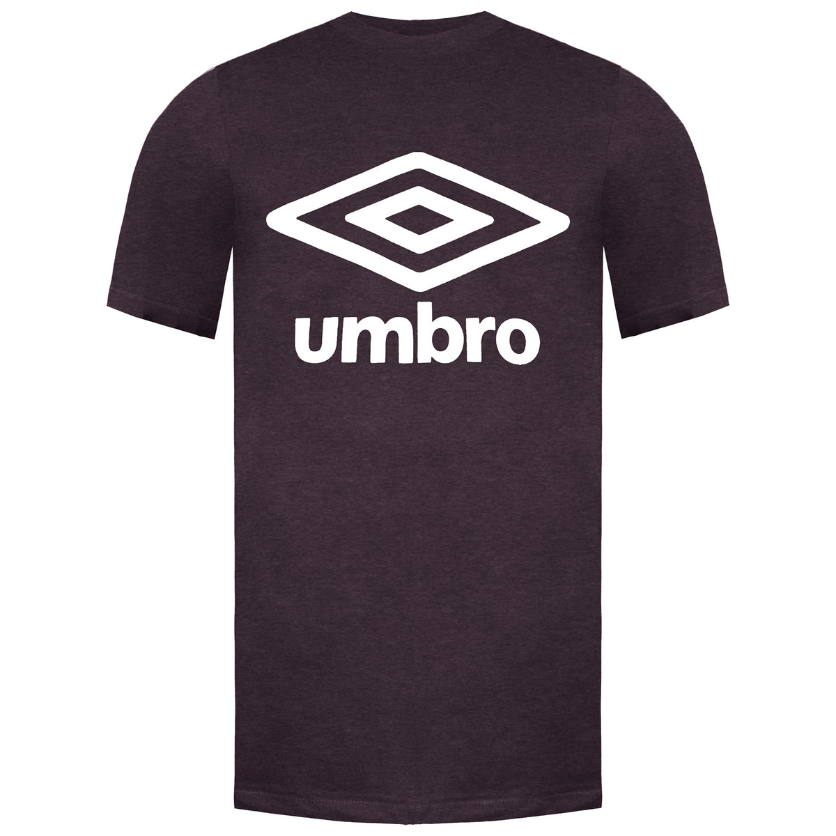 Umbro Large Logo Mens Dark Purple T-Shirt