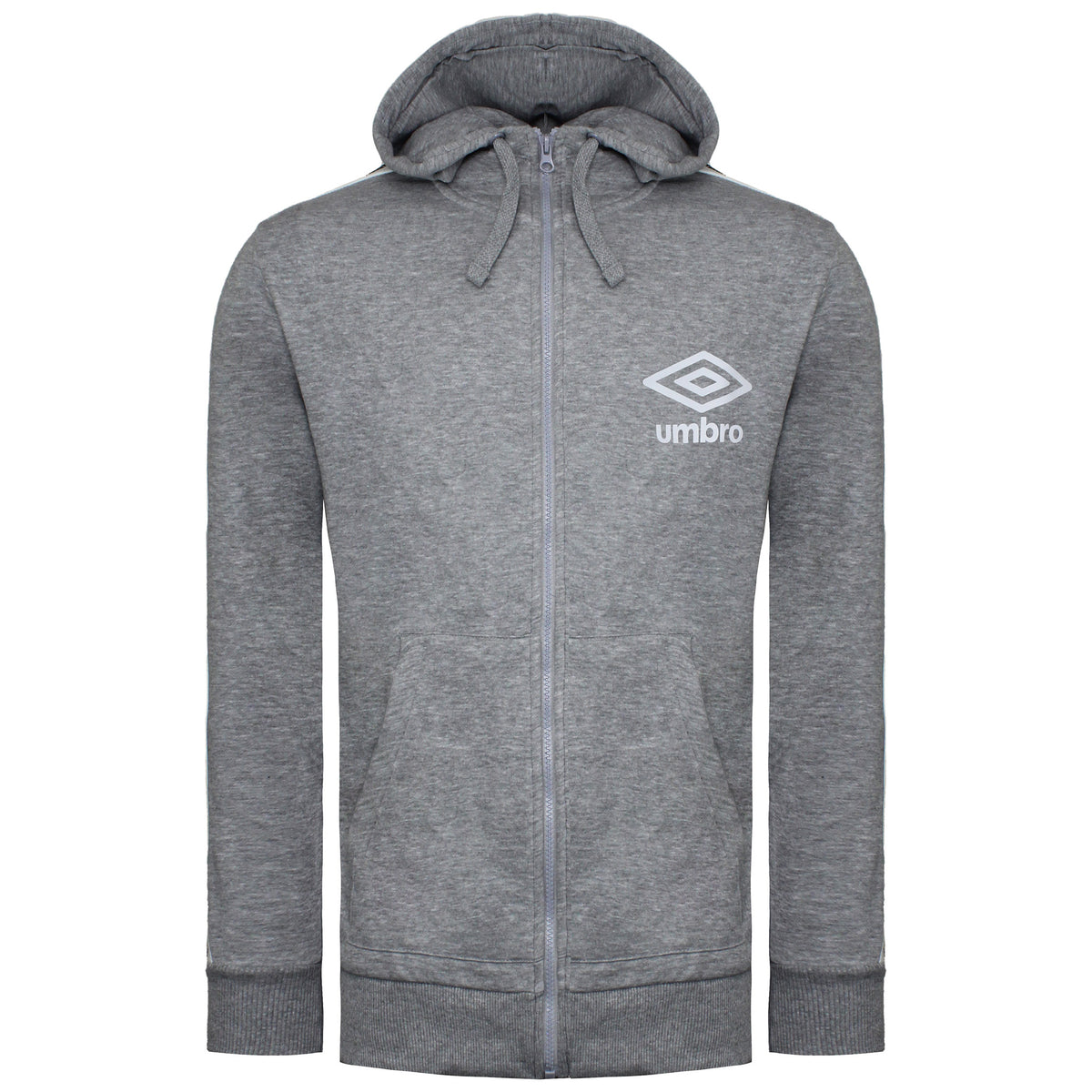 Umbro Mens Grey Taped Track Jacket