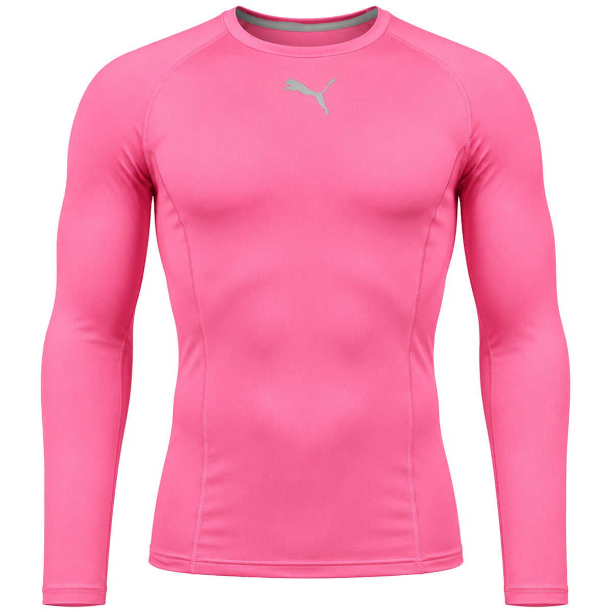 PumaTeam Liga Mens Pink Baselayer Top