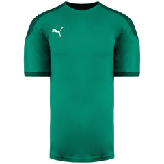 Puma TeamFinal 21 Mens Green Jersey Top