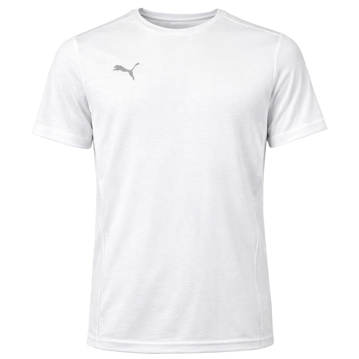 Puma TeamFinal Casual Mens White T-Shirt