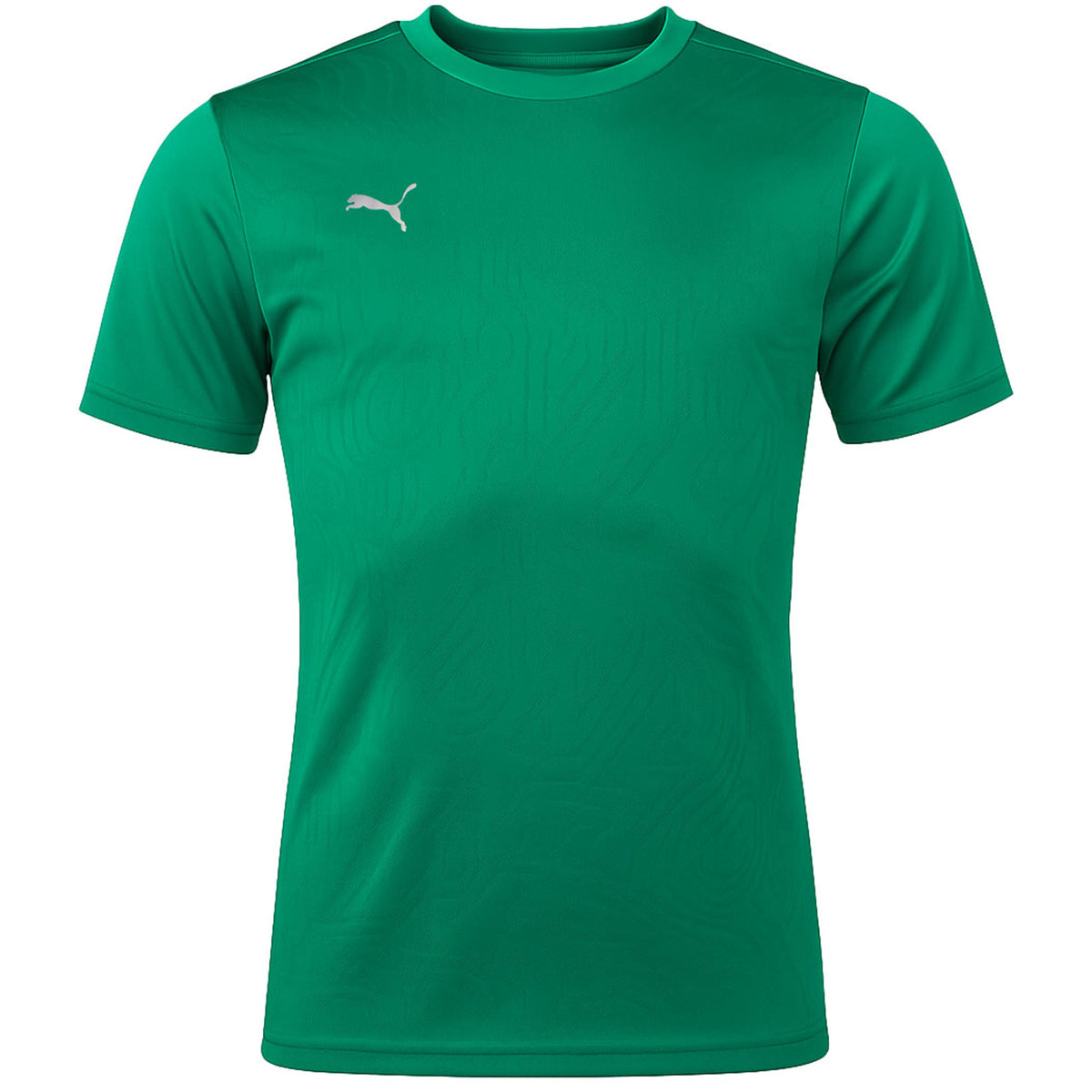 Puma teamFinal Mens Green Training T-Shirt