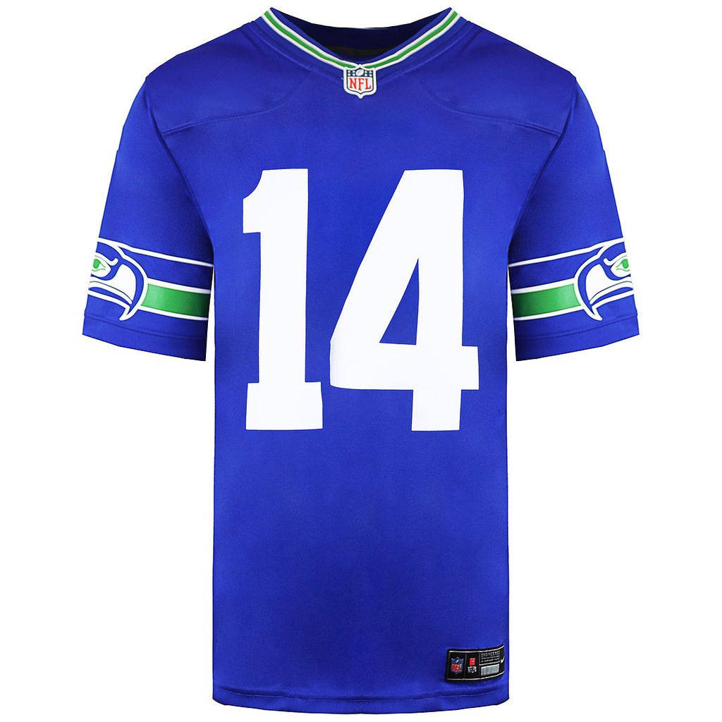 Nike NFL Seattle Seahawks 14 DK Metcalf Mens Blue Jersey