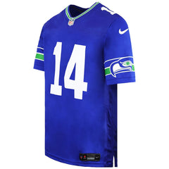 Nike NFL Seattle Seahawks 14 DK Metcalf Mens Blue Jersey