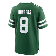 Nike NFL New York Jets 8 Rodgers Home Game Jersey