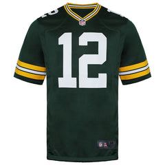 Nike NFL Game Green Bay Packers 12 Rodgers Mens Jersey