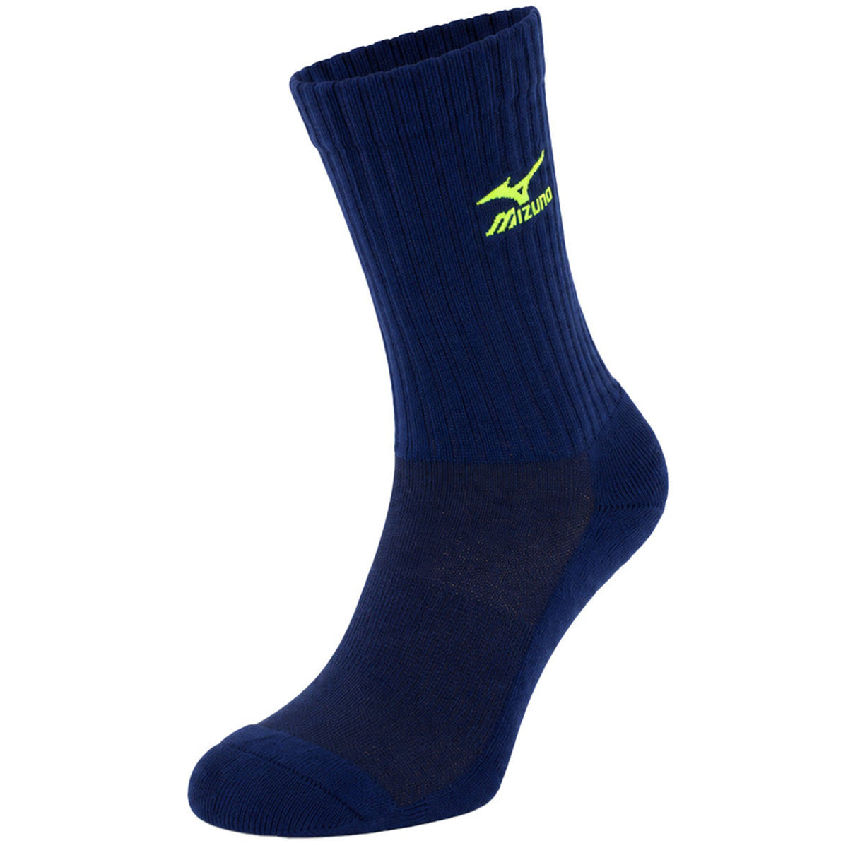 Mizuno 1-Pack Team Navy Mid Volley Socks