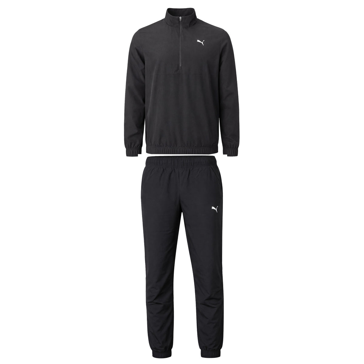 Puma Woven Mens Black Tracksuit