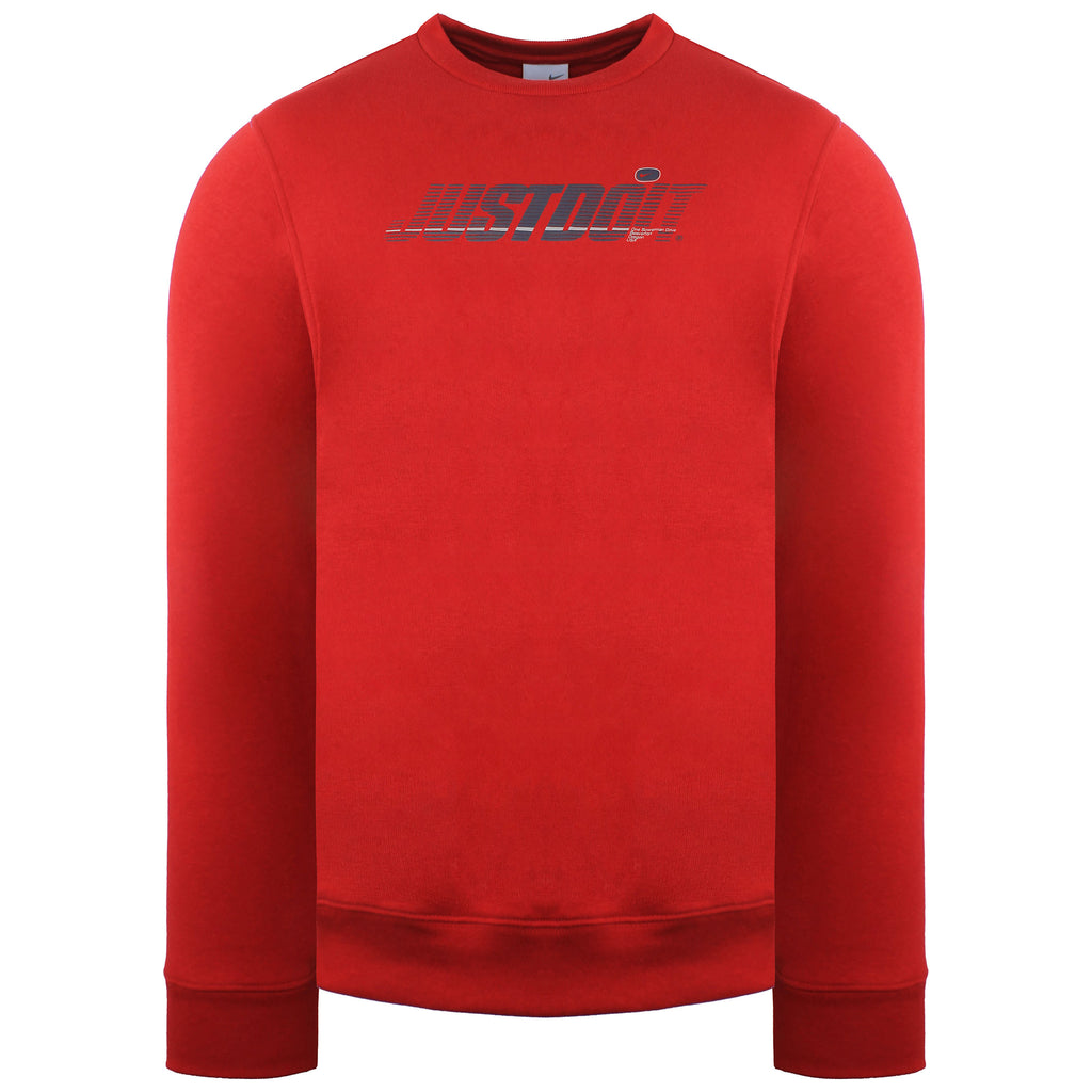 Nike Just Do It Kids Red Sweater