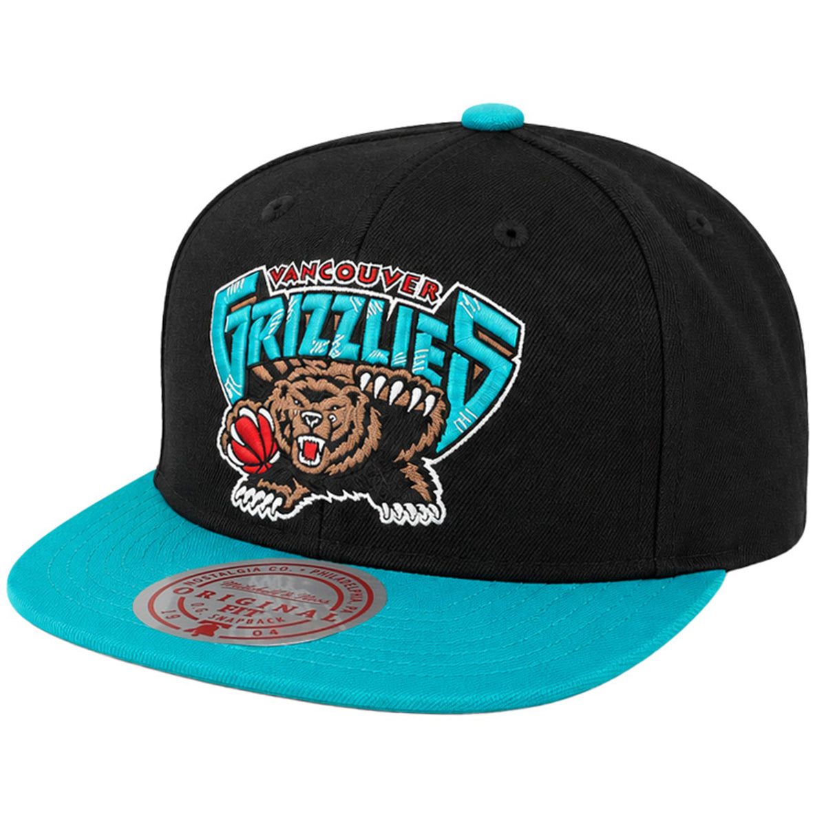Mitchell & Ness NBA Vancouver Grizzlies Side Core 2.0 Black Cap