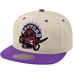Mitchell & Ness NBA Toronto Raptors Sail 2 Tone Off White Cap