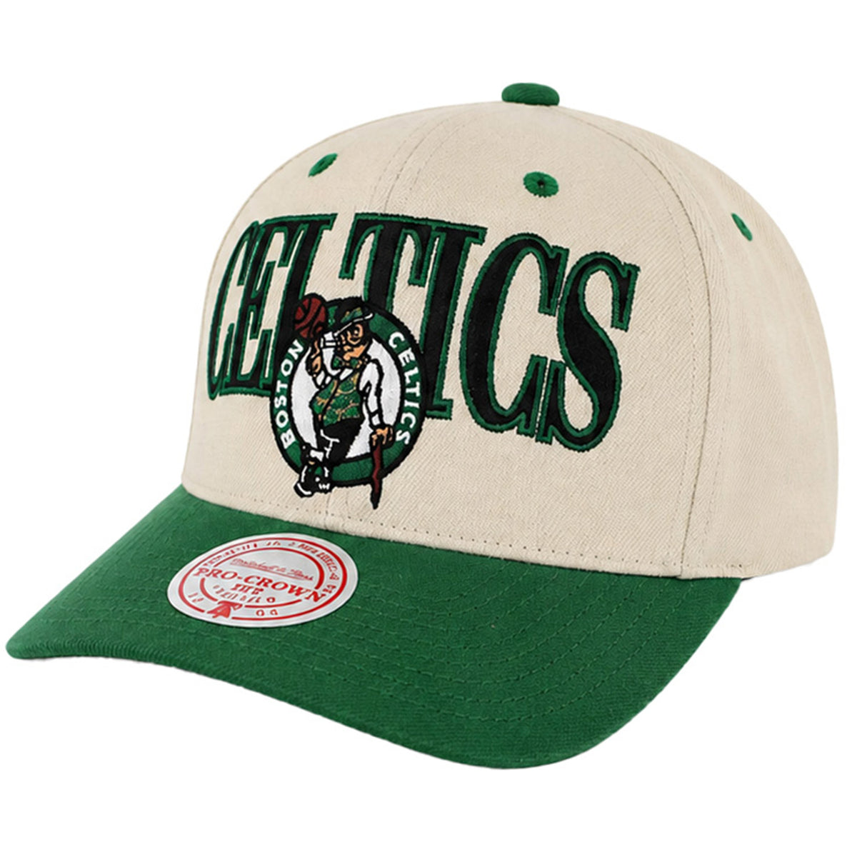 Mitchell & Ness NBA Boston Celtics Off White Cap