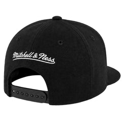 Mitchell & Ness NBA Golden State Warriors Wool Solid Black Cap