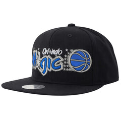 Mitchell & Ness NBA Orlando Magic Wool Solid Black Cap