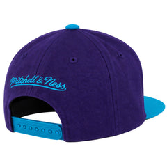 Mitchell & Ness NBA Charlotte Hornets Wool 2 Tone Tone Blue Cap