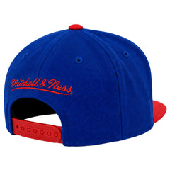 Mitchell & Ness NBA Detroit Pistons Wool 2 Tone Blue Cap