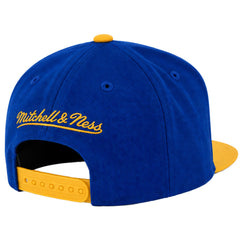 Mitchell & Ness NBA Golden State Warriors Wool 2 Tone Blue Cap