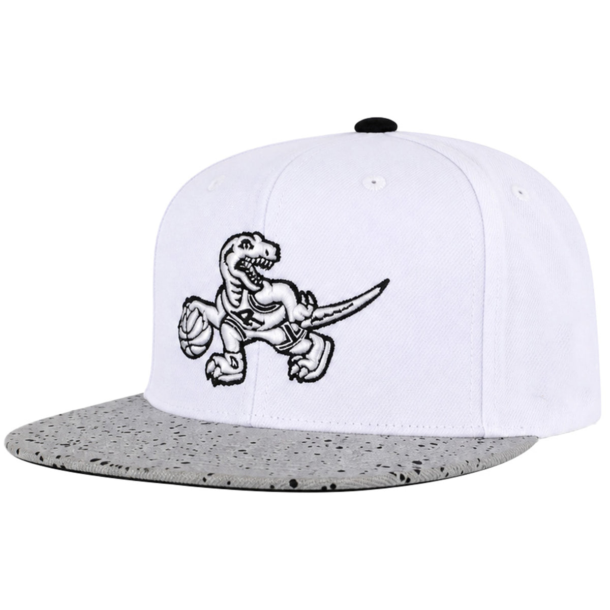 Mitchell & Ness NBA Toronto Raptors Cement Top White Cap