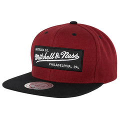 Mitchell & Ness Branded Box Logo Red/Black Cap