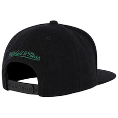 Mitchell & Ness NBA Milwaukee Bucks Wool Solid Black Cap