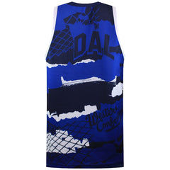 NBA Dallas Mavericks 77 Luka Doncic Mens Fast Break Shooter Vest