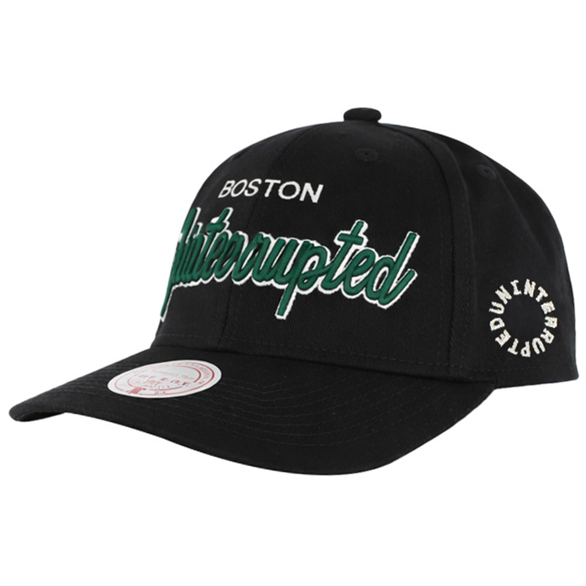 Mitchell & Ness NBA Boston Celtics Uninter Black Cap