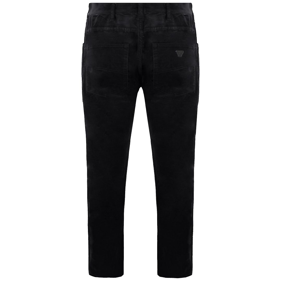 Armani Jeans Slim Fit Mens Black Trousers