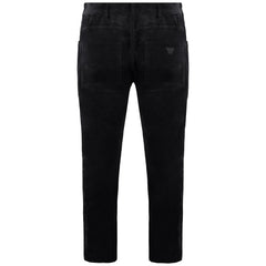 Armani Jeans Slim Fit Mens Black Trousers