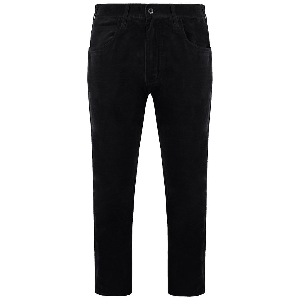 Armani Jeans Slim Fit Mens Black Trousers