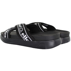 Ellesse Denso Cross Womens Black Sliders