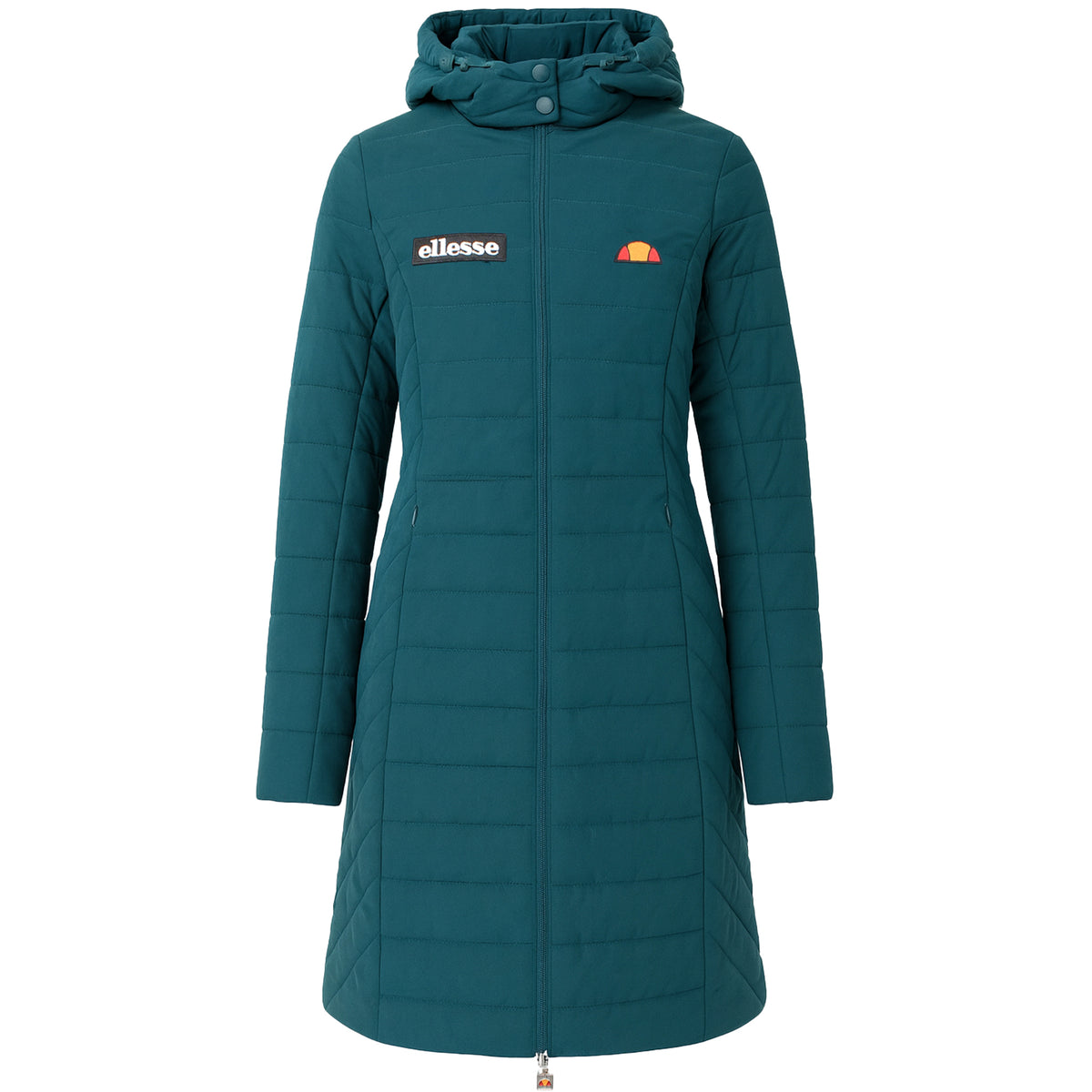 Ellesse Slyva Padded Womens Teal Parka Jacket