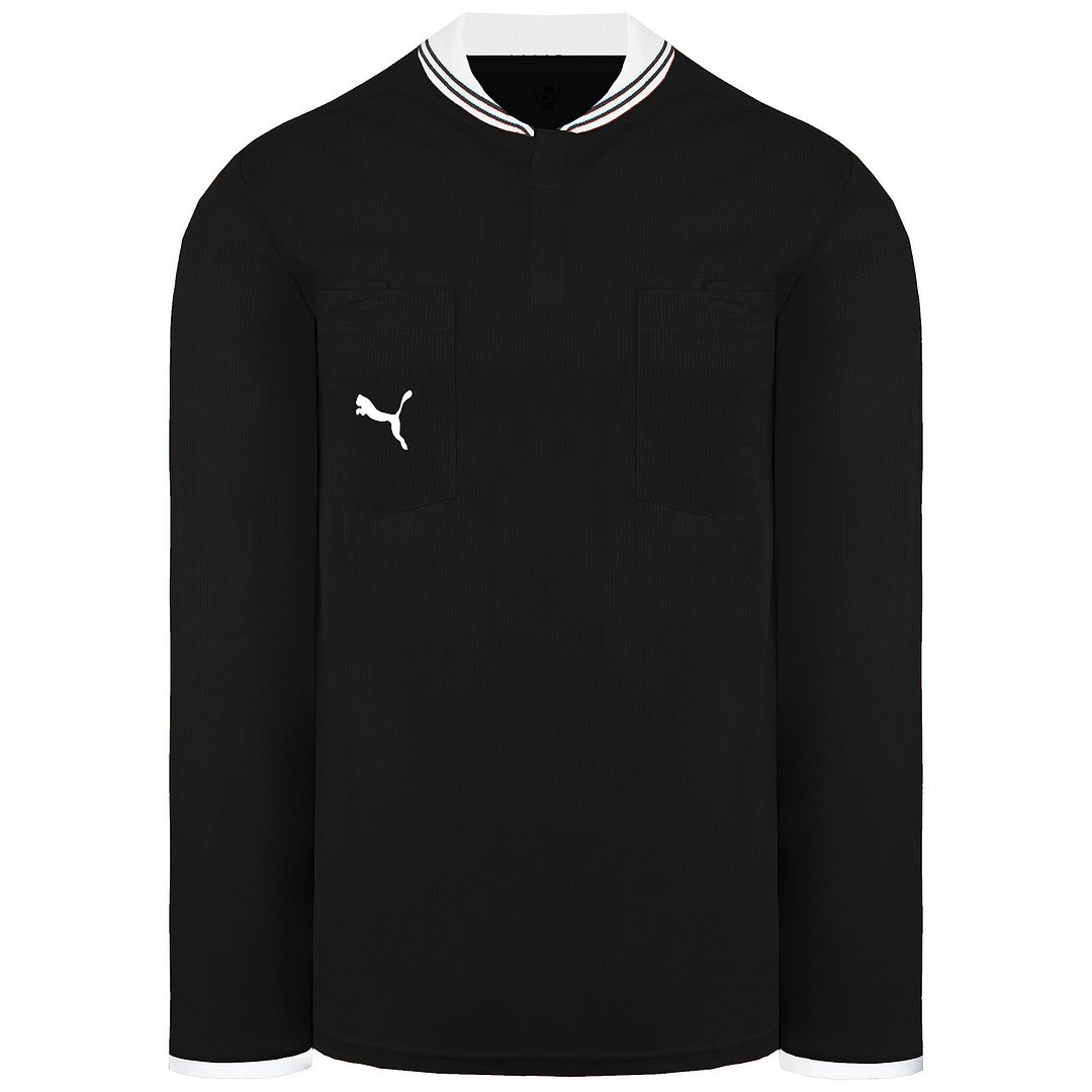 Puma DryCell Mens Black/White Football Shirt