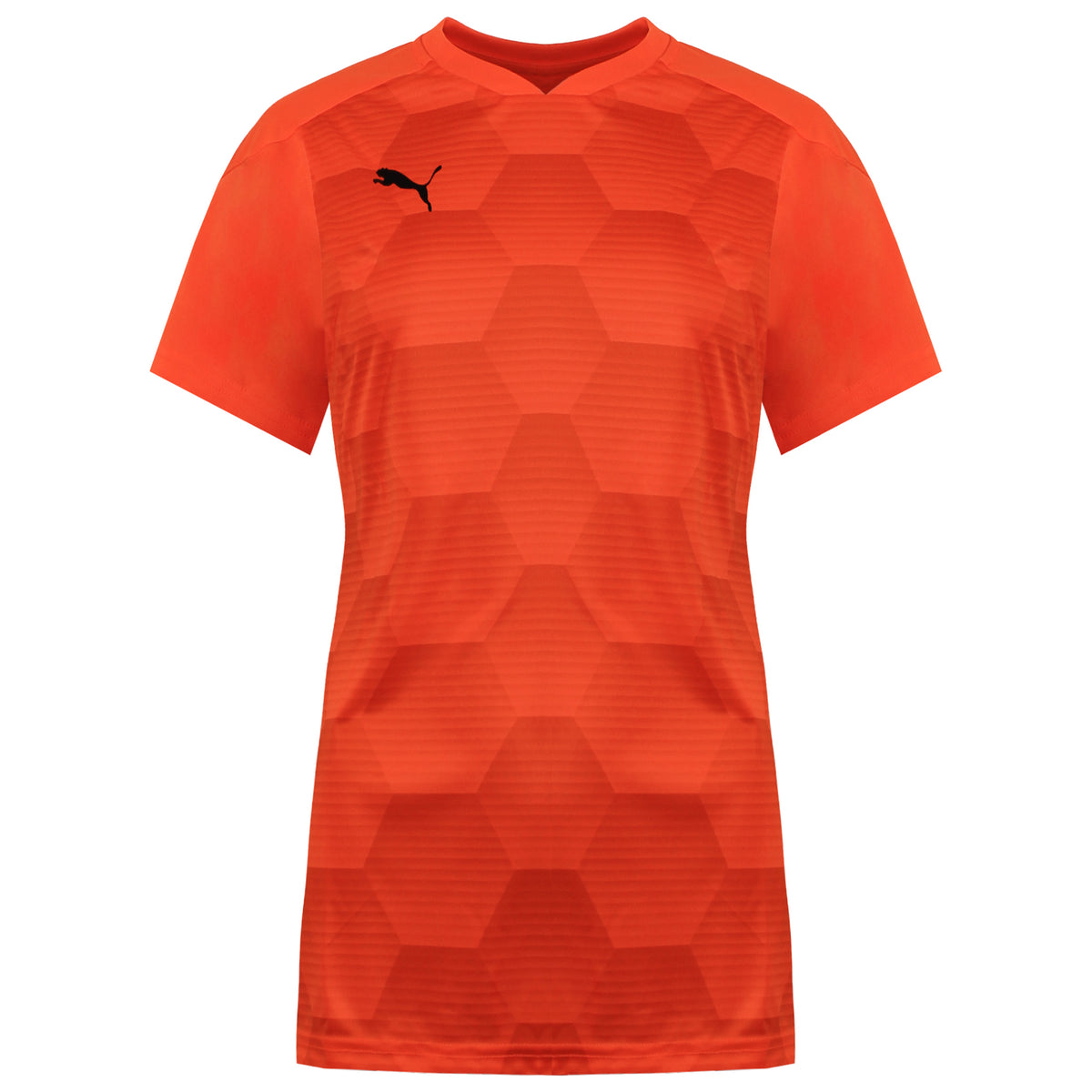 Puma TeamFinal 21 Womens Orange Football Top